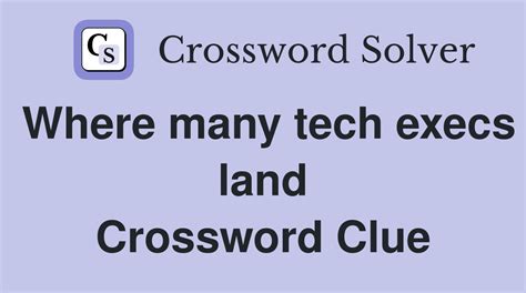 The Crossword Solver found 30 answers to "Many an exec", 3 letters crossword clue. . Many execs crossword